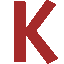 The letter K