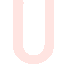 The letter U